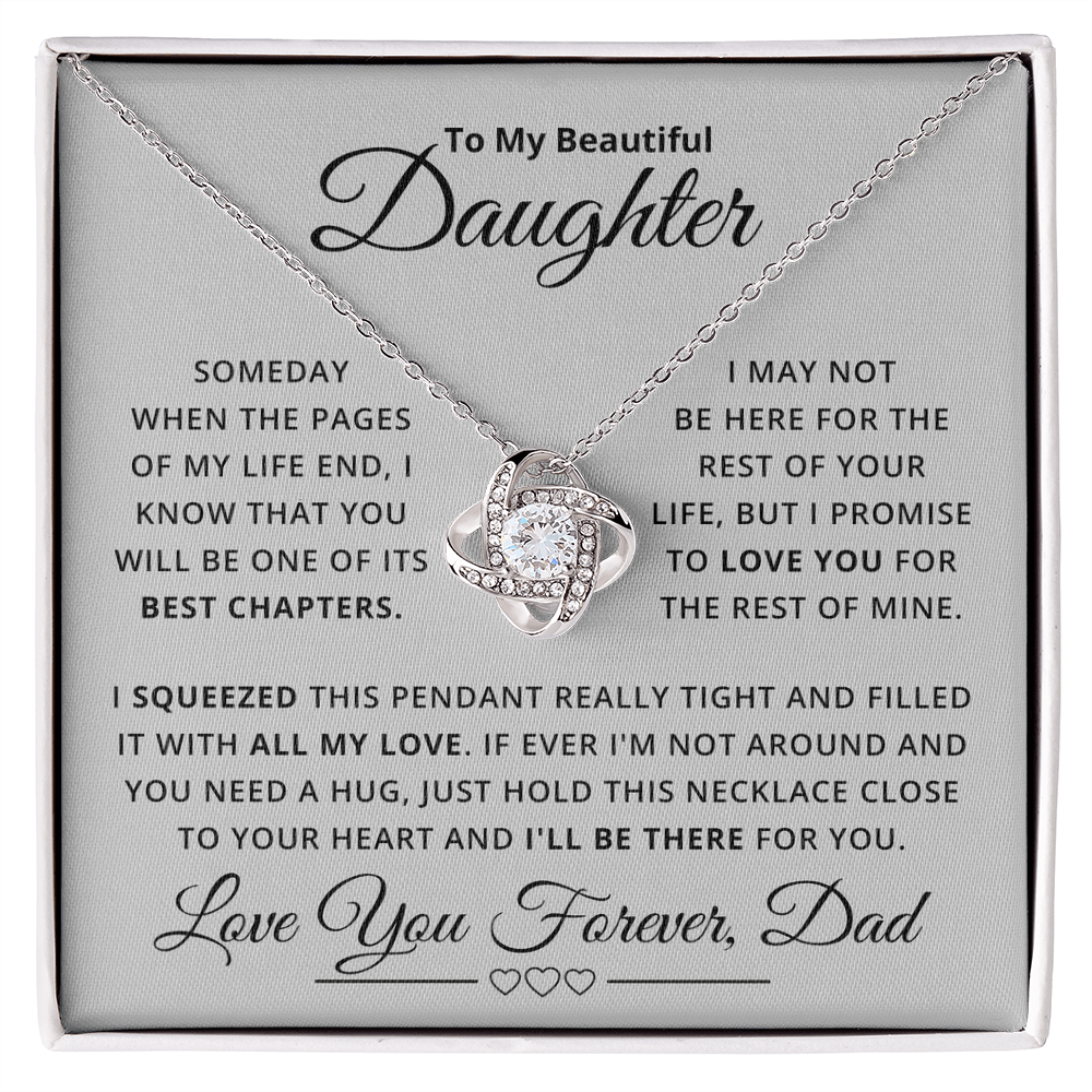 Amity Knot Necklace - Daughter Be There For You