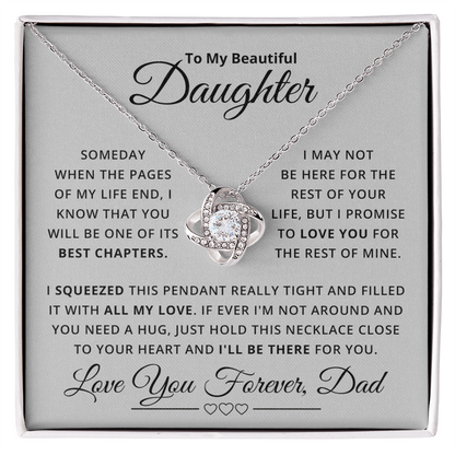 Amity Knot Necklace - Daughter Be There For You