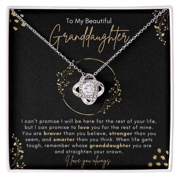 Amity Knot Necklace - To My Beautiful Granddaughter