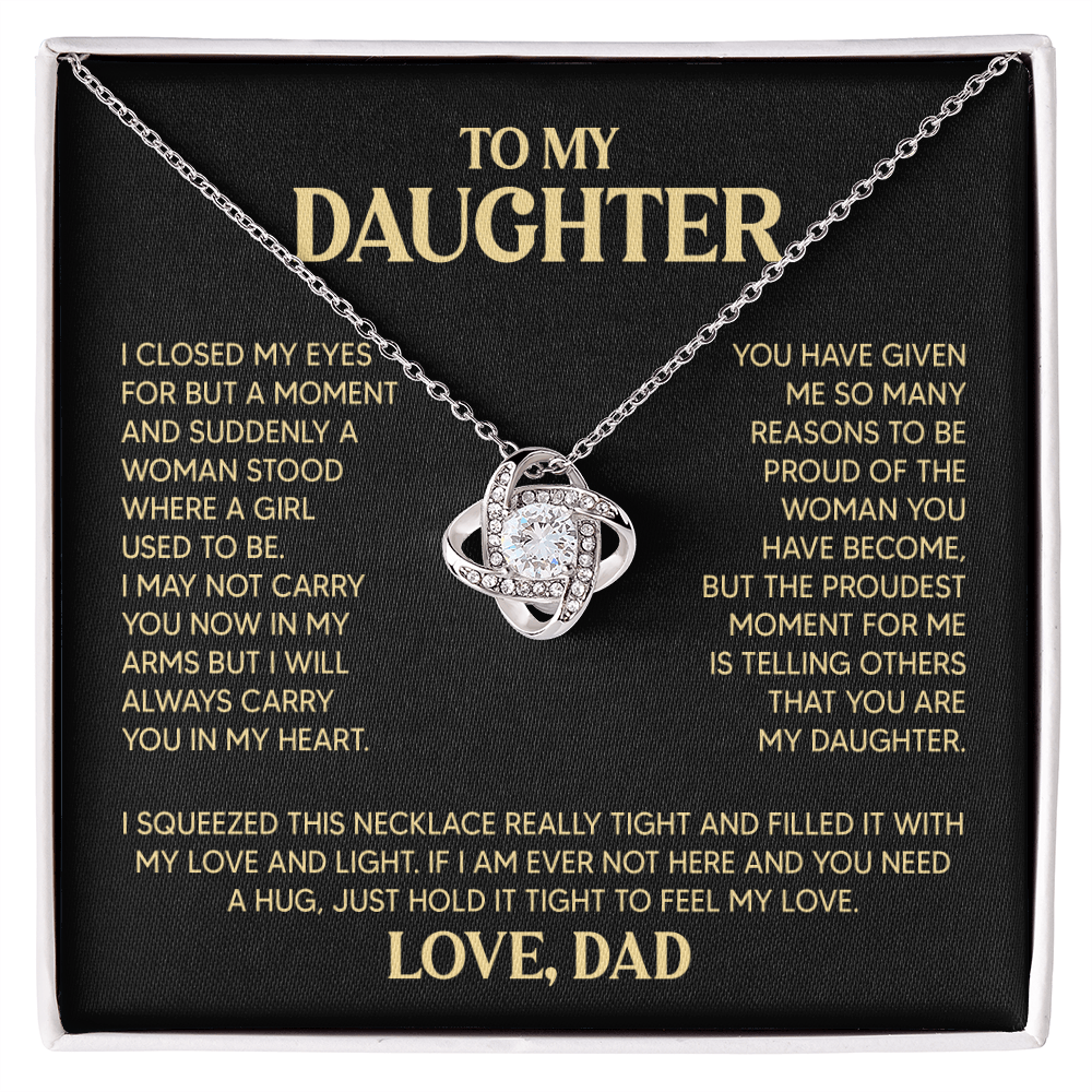 Amity Knot Necklace - Daughter - Feel My Love