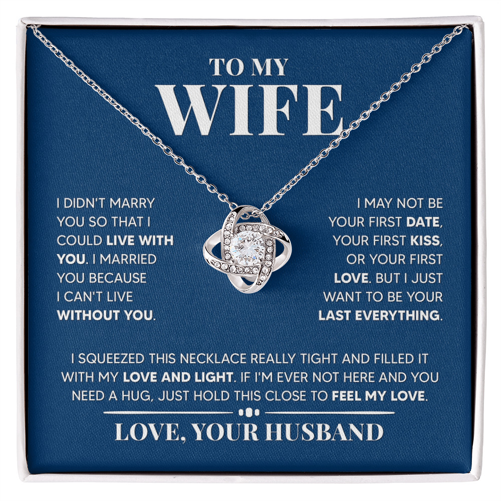 Amity Knot Necklace - Wife Last Everything