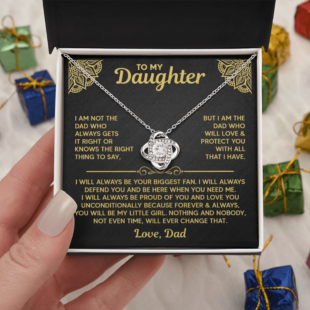 Amity Knot Necklace - Daughter Your Biggest Fan