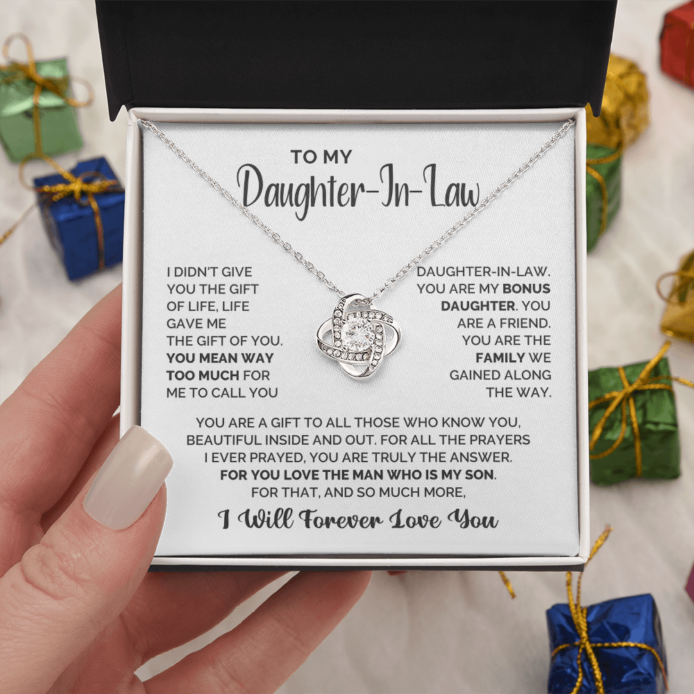 Amity Knot Necklace - Daughter In Law