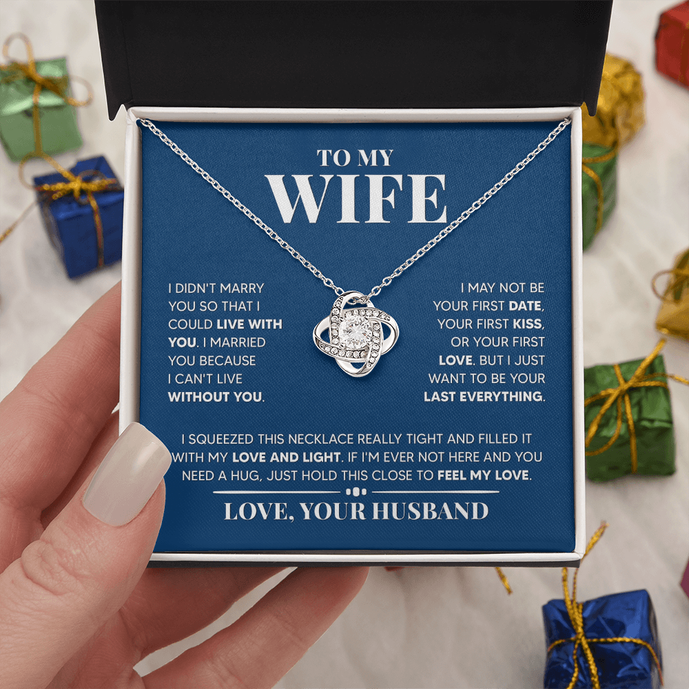 Amity Knot Necklace - Wife Last Everything