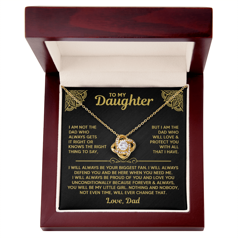 Amity Knot Necklace - Daughter Your Biggest Fan