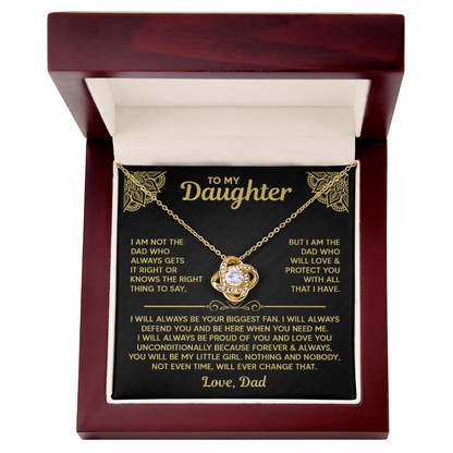 Amity Knot Necklace - Daughter Your Biggest Fan