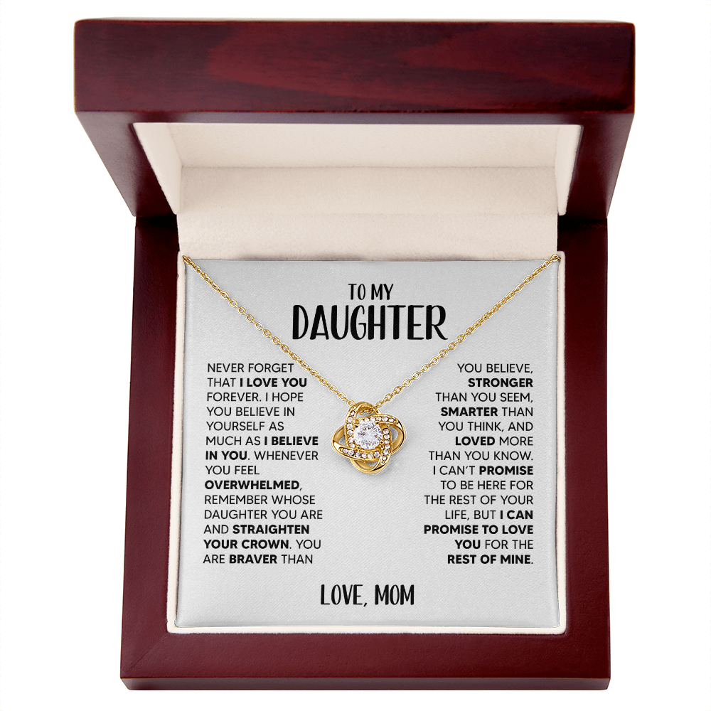 Amity Knot Necklace - Daughter I Believe In You - M