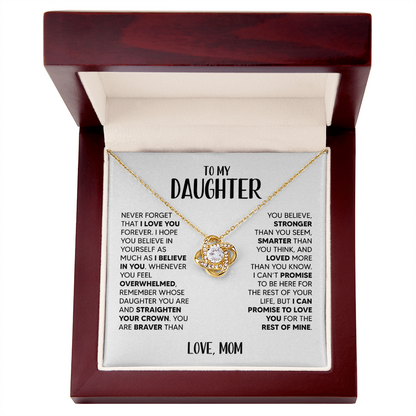 Amity Knot Necklace - Daughter I Believe In You - M