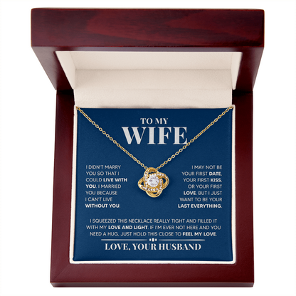 Amity Knot Necklace - Wife Last Everything