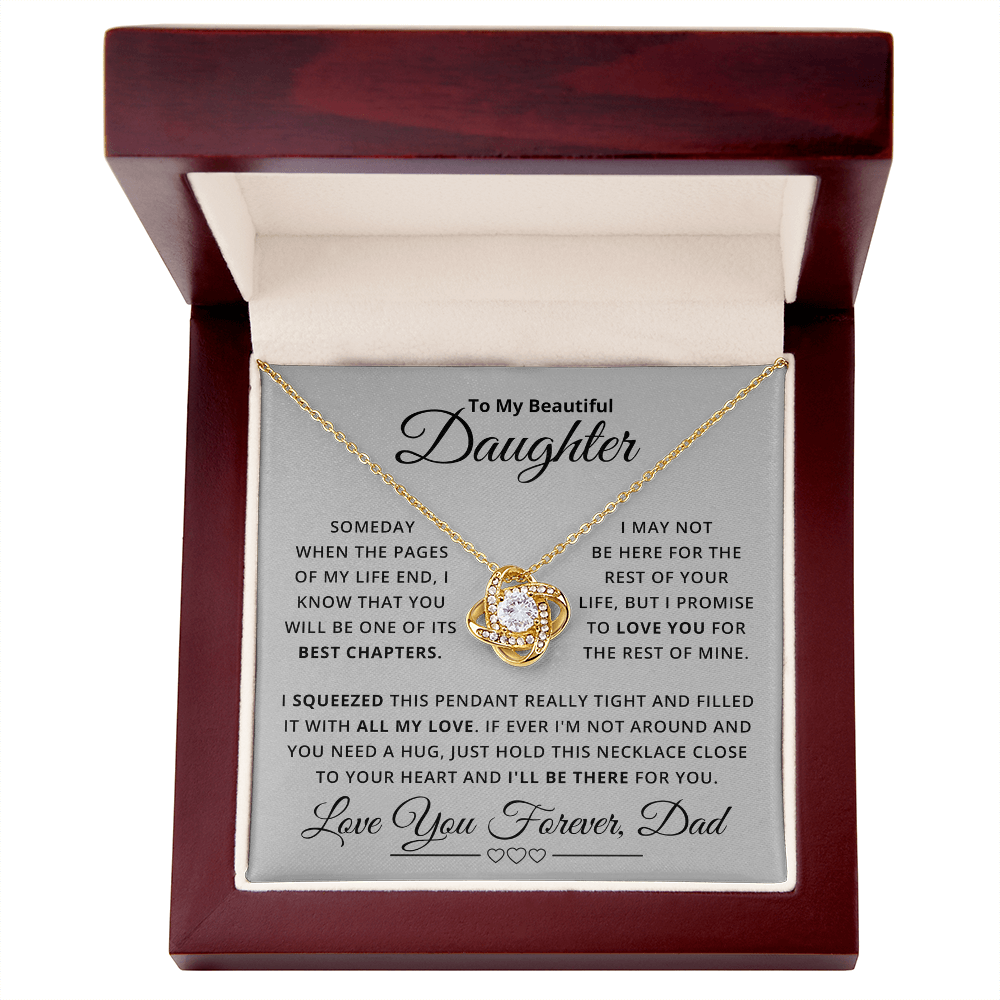 Amity Knot Necklace - Daughter Be There For You