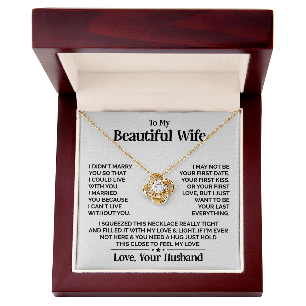 Amity Knot Necklace - Beautiful Wife