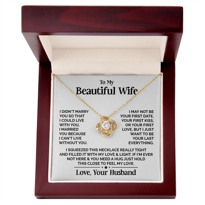 Amity Knot Necklace - Beautiful Wife