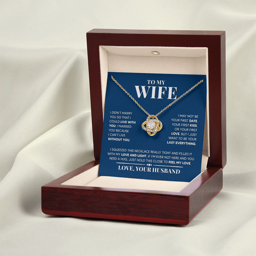 Amity Knot Necklace - Wife Last Everything