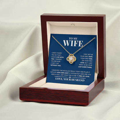 Amity Knot Necklace - Wife Last Everything