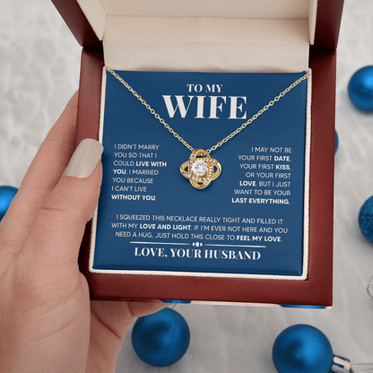 Amity Knot Necklace - Wife Last Everything