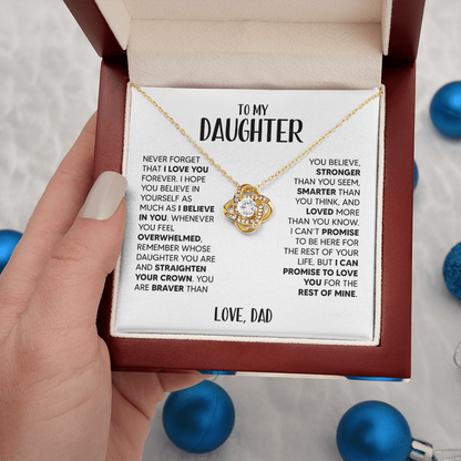 Amity Knot Necklace - Daughter I Believe In You - D