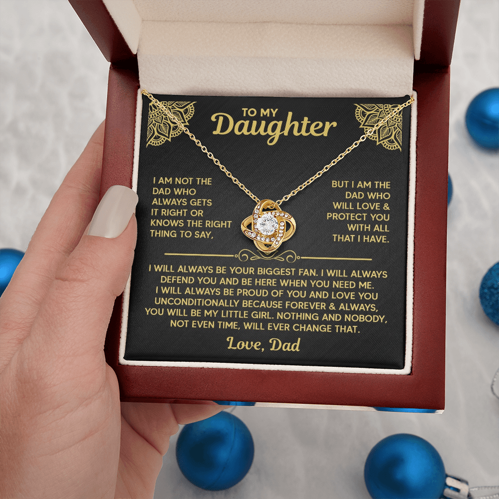 Amity Knot Necklace - Daughter Your Biggest Fan
