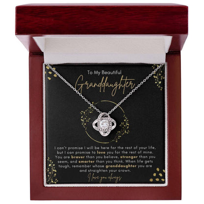 Amity Knot Necklace - To My Beautiful Granddaughter