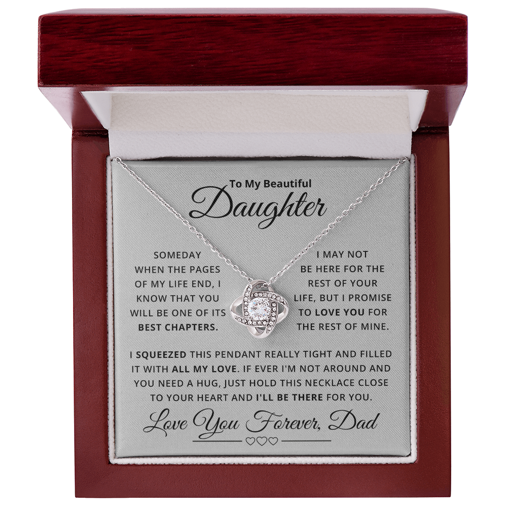 Amity Knot Necklace - Daughter Be There For You