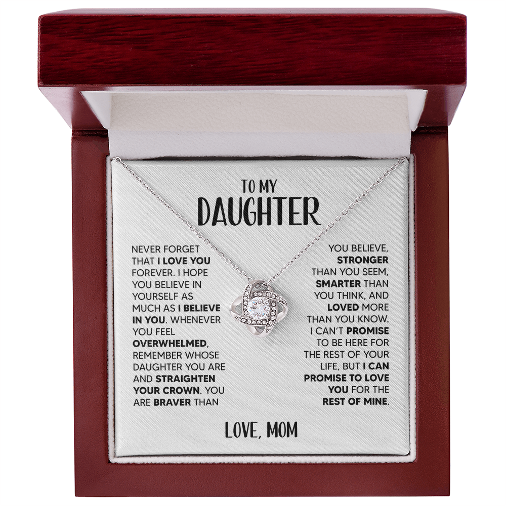 Amity Knot Necklace - Daughter I Believe In You - M