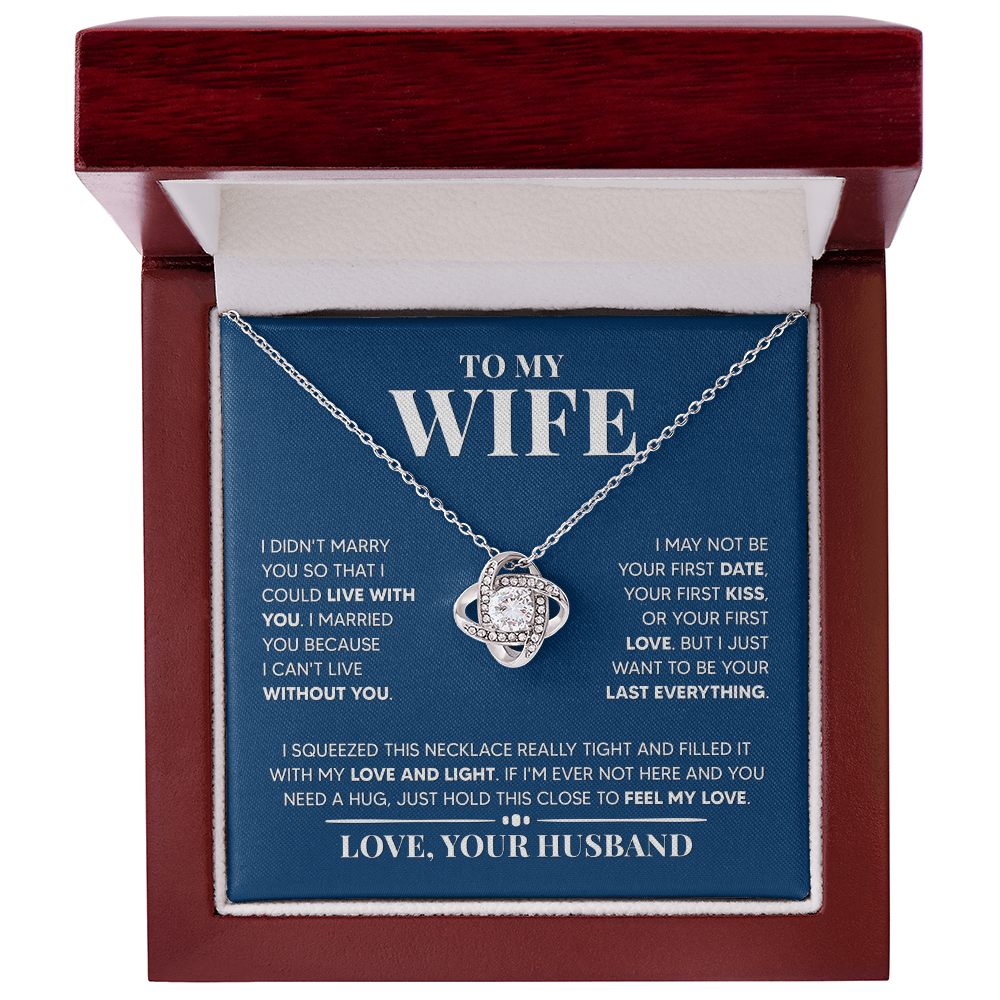Amity Knot Necklace - Wife Last Everything
