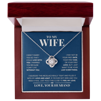 Amity Knot Necklace - Wife Last Everything