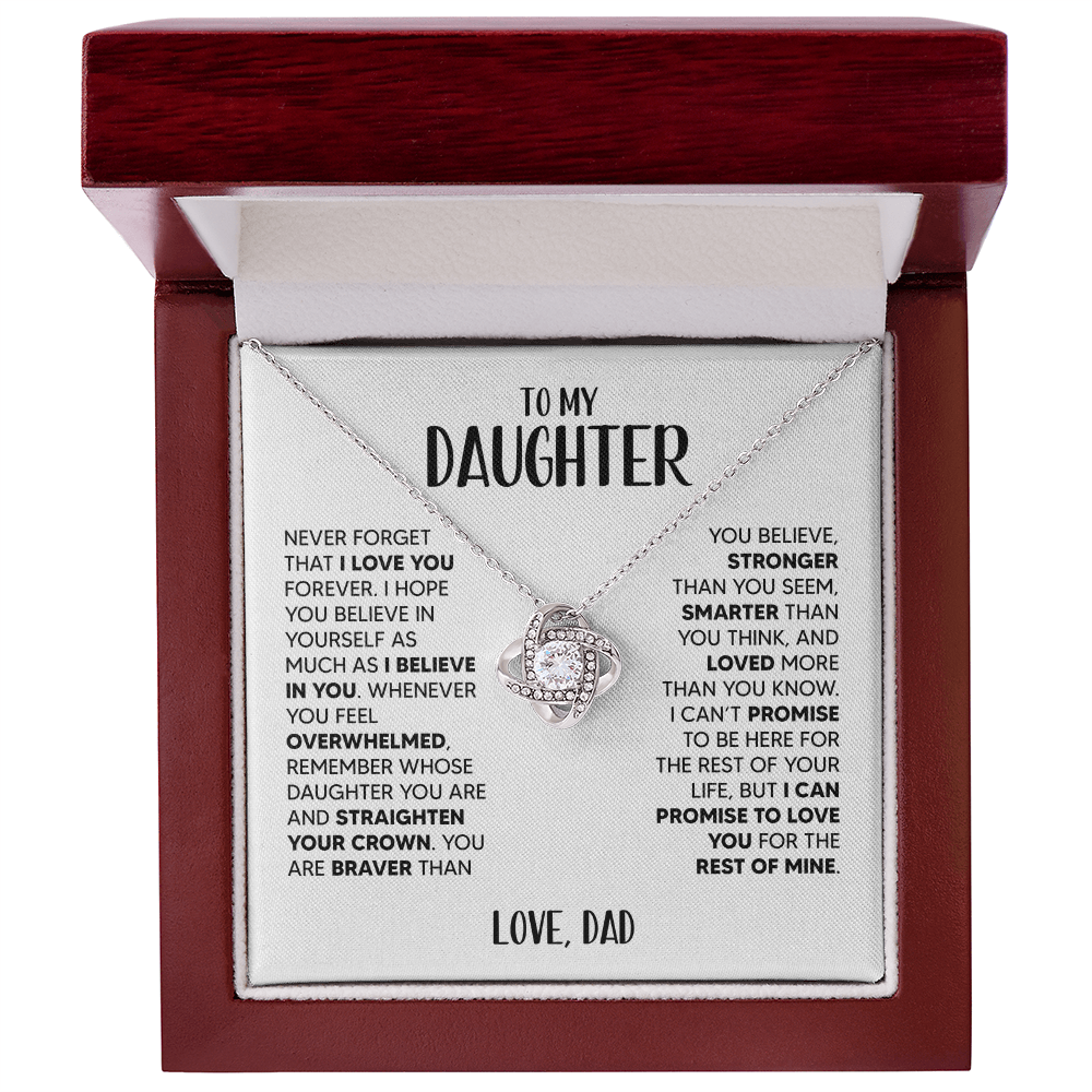 Amity Knot Necklace - Daughter I Believe In You - D