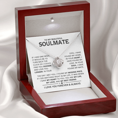 Amity Knot Necklace - Soulmate My Best Friend