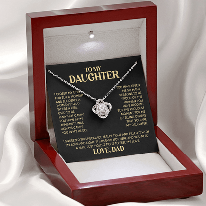 Amity Knot Necklace - Daughter - Feel My Love