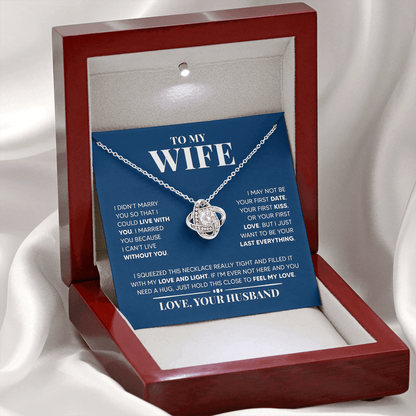 Amity Knot Necklace - Wife Last Everything