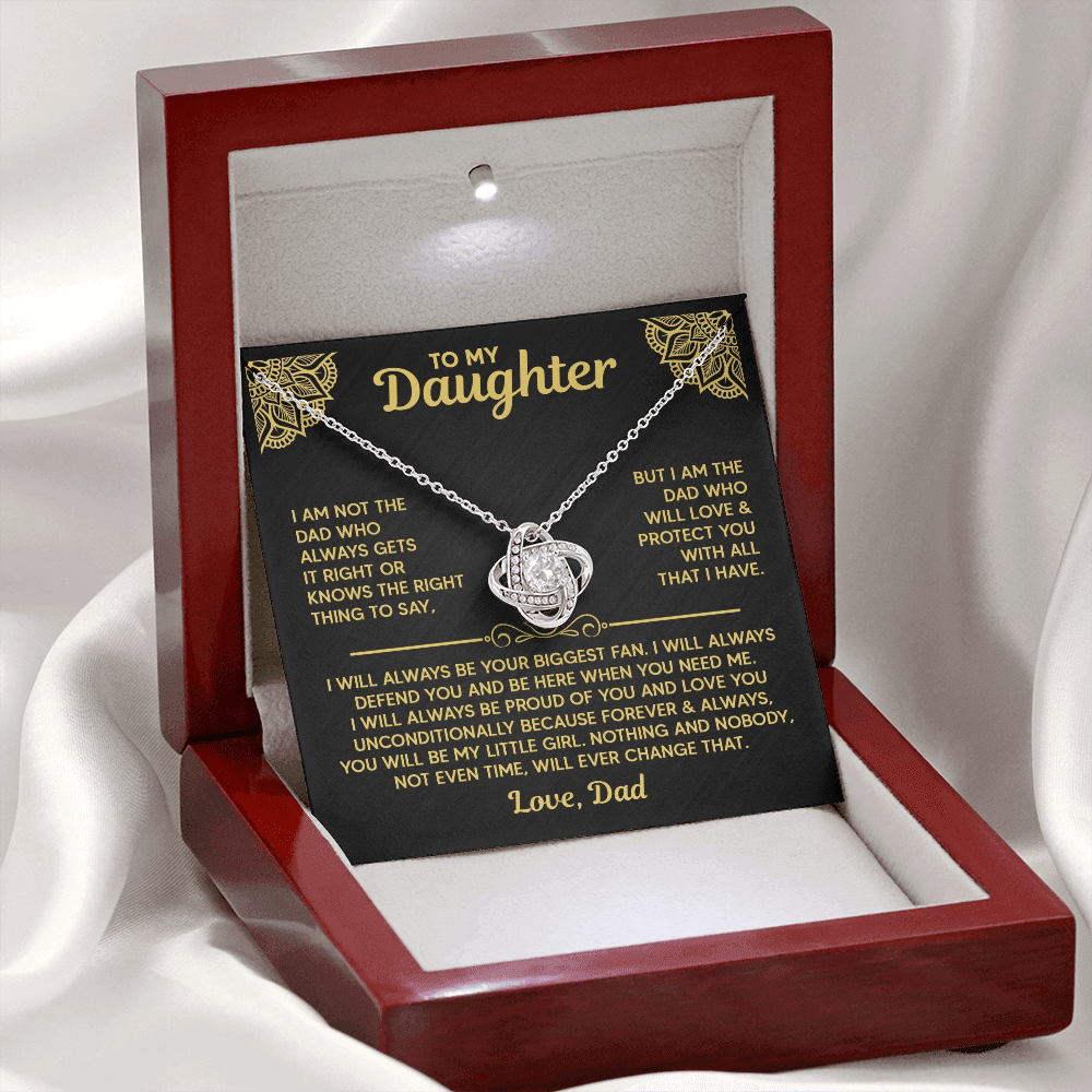 Amity Knot Necklace - Daughter Your Biggest Fan