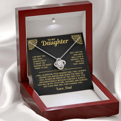 Amity Knot Necklace - Daughter Your Biggest Fan