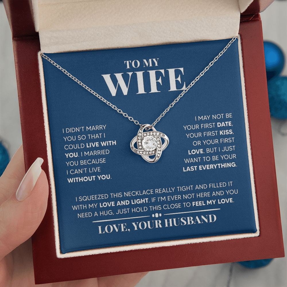 Amity Knot Necklace - Wife Last Everything