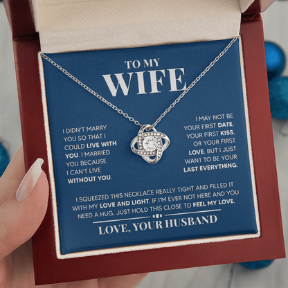 Amity Knot Necklace - Wife Last Everything