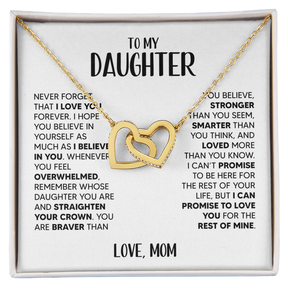 Amity Interlocking Necklace - Daughter I Believe In You - M
