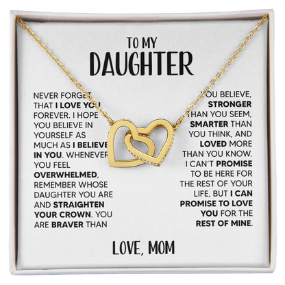 Amity Interlocking Necklace - Daughter I Believe In You - M