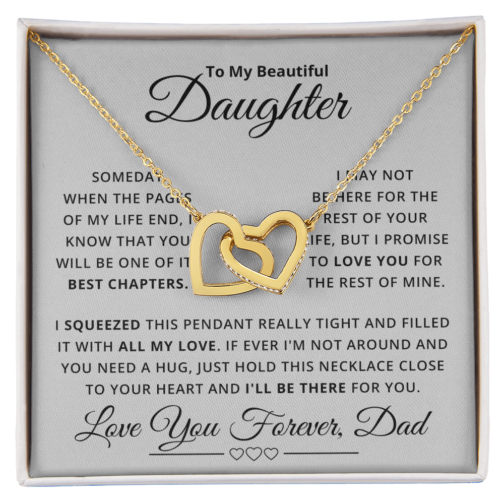 Amity Interlocking Necklace - Daughter Be There For You