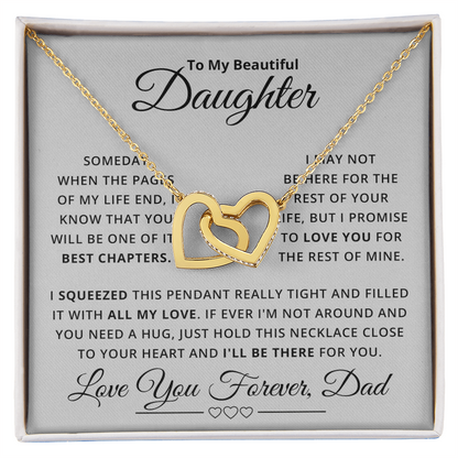 Amity Interlocking Necklace - Daughter Be There For You