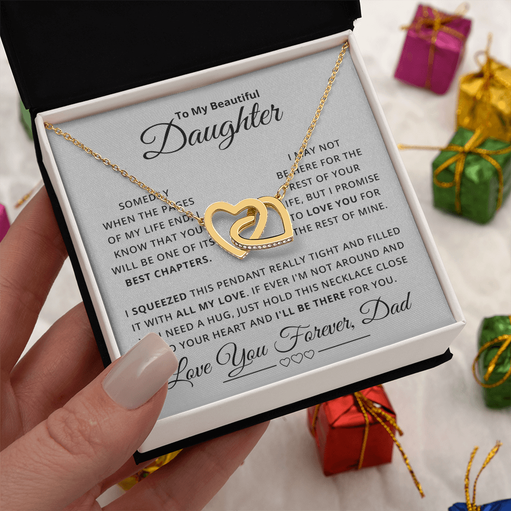 Amity Interlocking Necklace - Daughter Be There For You