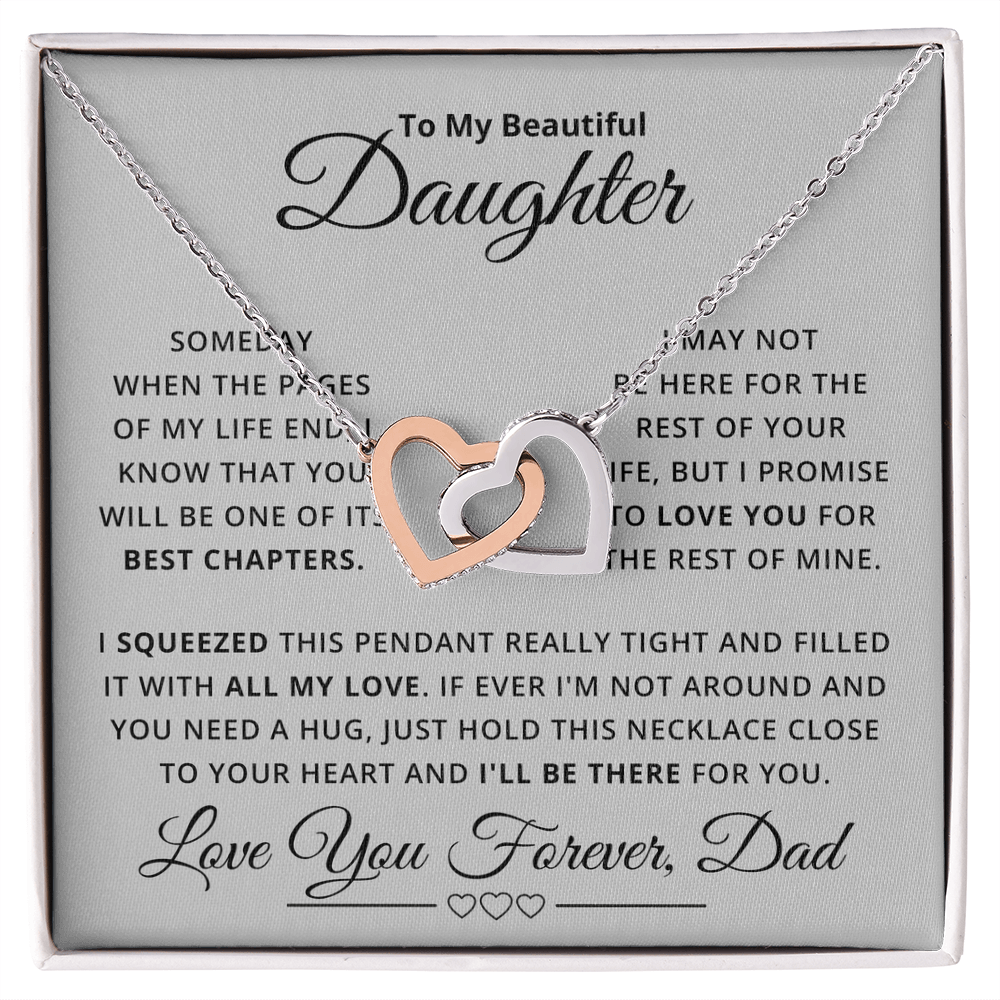 Amity Interlocking Necklace - Daughter Be There For You