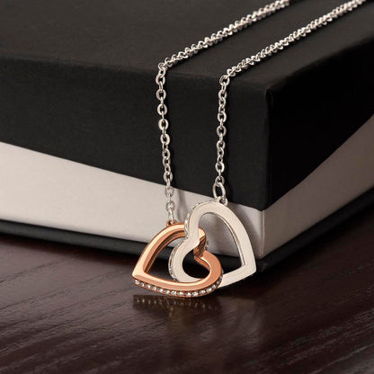 Amity Interlocked Necklace - Daughter Braver Stronger Smarter