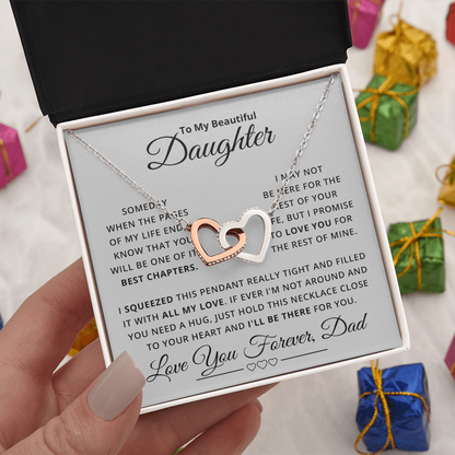 Amity Interlocking Necklace - Daughter Be There For You