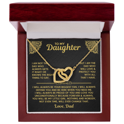 Amity Interlocked Necklace - Daughter Your Biggest Fan