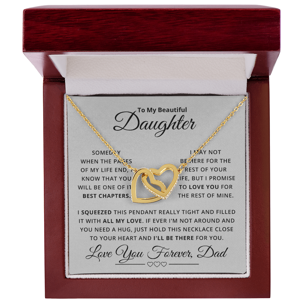 Amity Interlocking Necklace - Daughter Be There For You