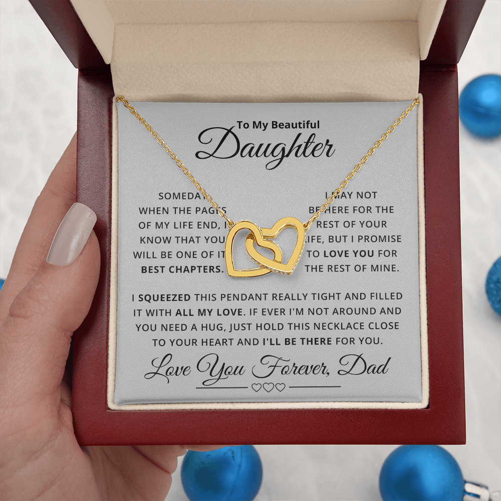 Amity Interlocking Necklace - Daughter Be There For You