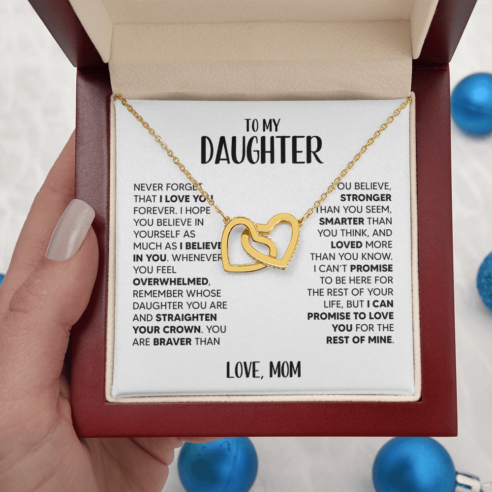 Amity Interlocking Necklace - Daughter I Believe In You - M