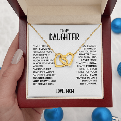 Amity Interlocking Necklace - Daughter I Believe In You - M