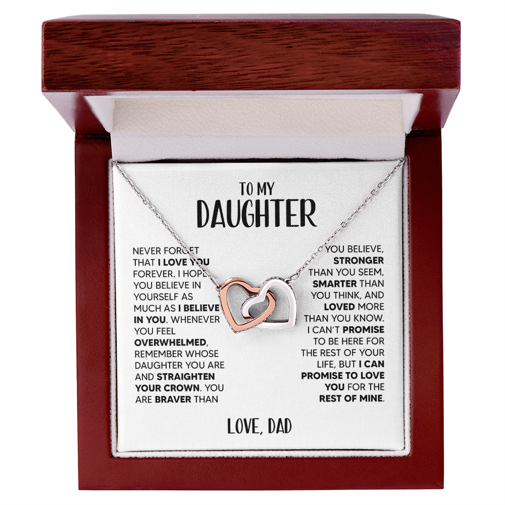 Amity Heart Necklace - Daughter I Believe In You - D