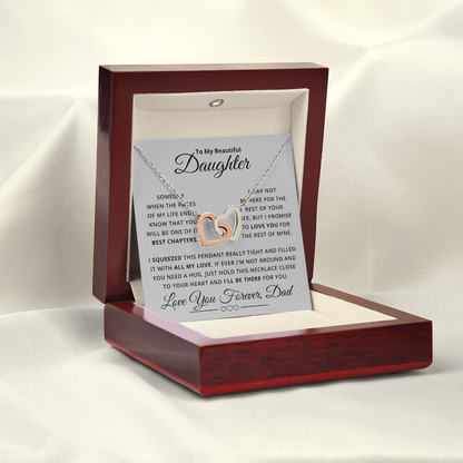 Amity Interlocking Necklace - Daughter Be There For You