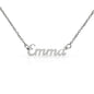 Amity Name Necklace - Daughter Braver Stronger Smarter